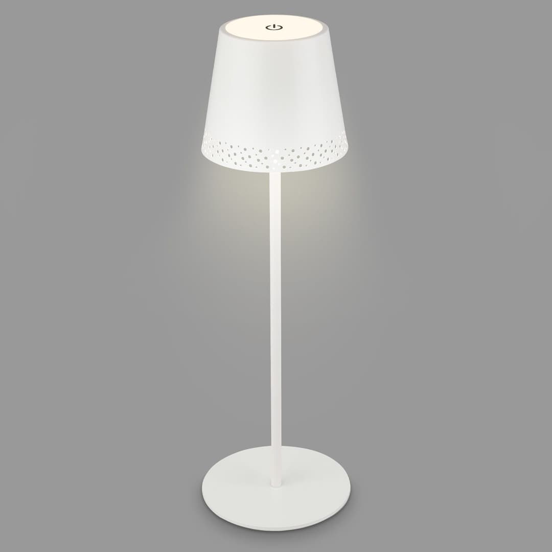 Briloner Leuchten LED Tischleuchte KIKI | Silber