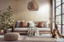 Marburg Vliestapete Shiny Concrete | Beige