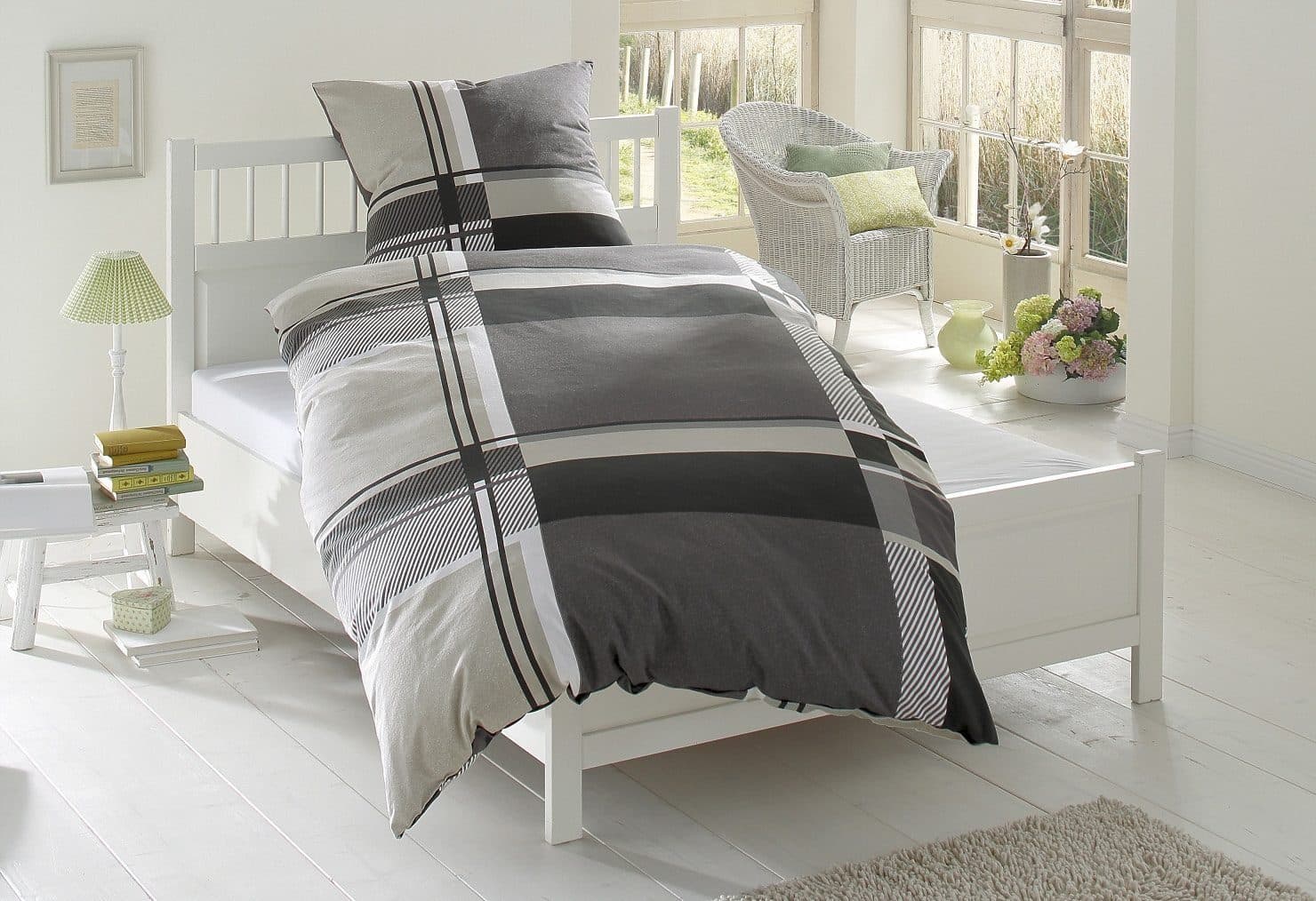 OTTO home Bettwäsche NINA | Grau