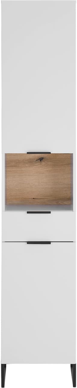 BASIC by Balculina Hochschrank Denver | Weiß