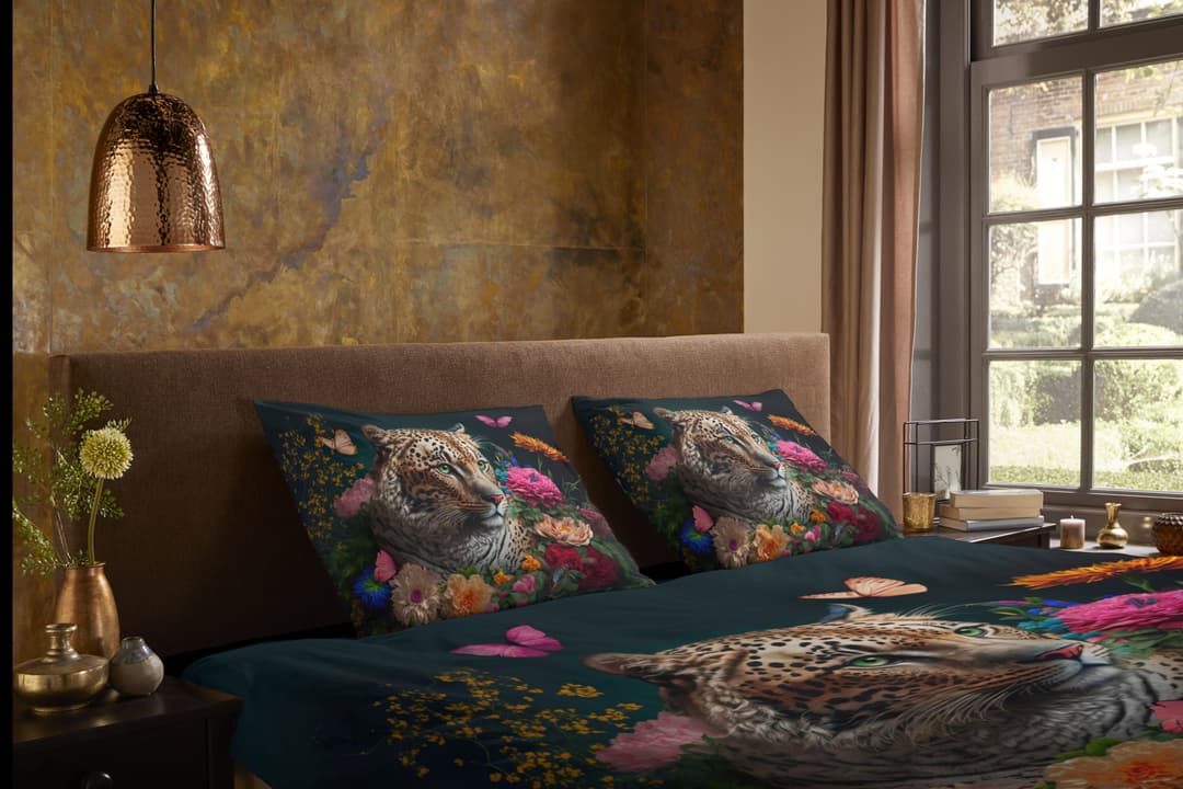 PURE luxury collection Borra Bettwäsche-Set | Schwarz