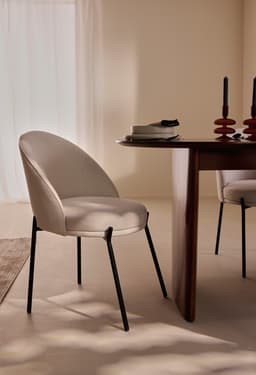 LeGer Home by Lena Gercke Esszimmerstuhl Isalie | Beige