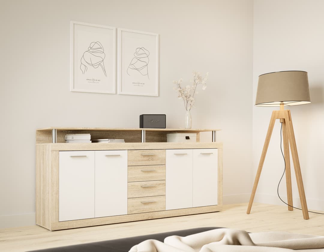 FORTE Sideboard | Holztöne
