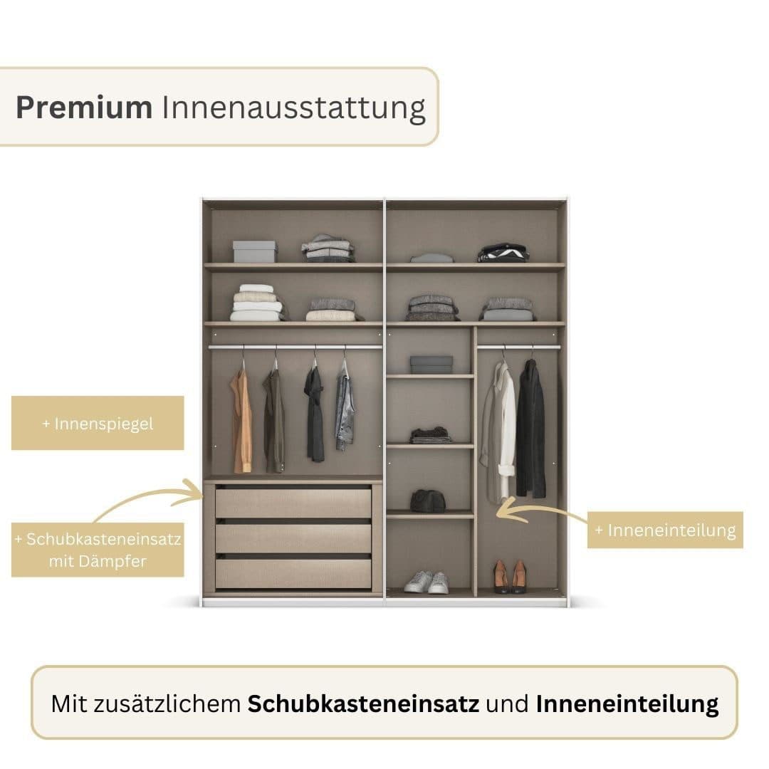 rauch MONTCLAR Kleiderschrank | Weiß