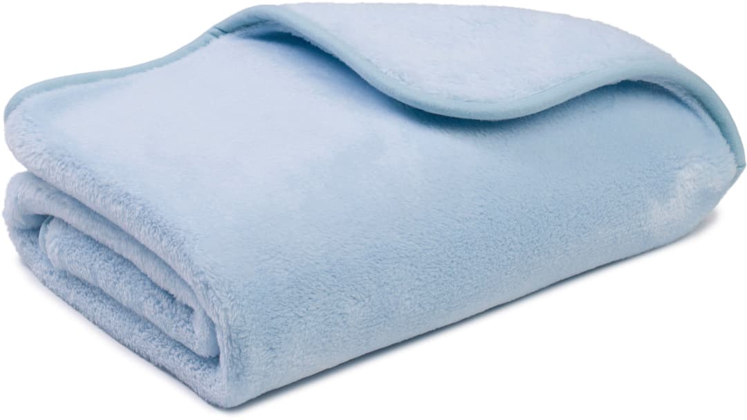 Kinderdecke Premium Cashmerefeeling, Gözze, kuschelig warm | Blau