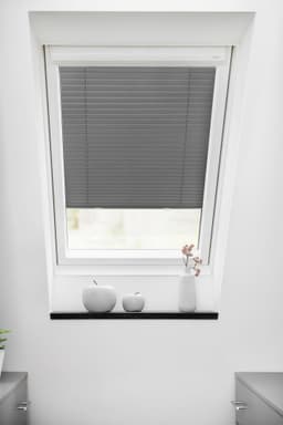 LICHTBLICK ORIGINAL Dachfensterplissee Haftfix | Grau