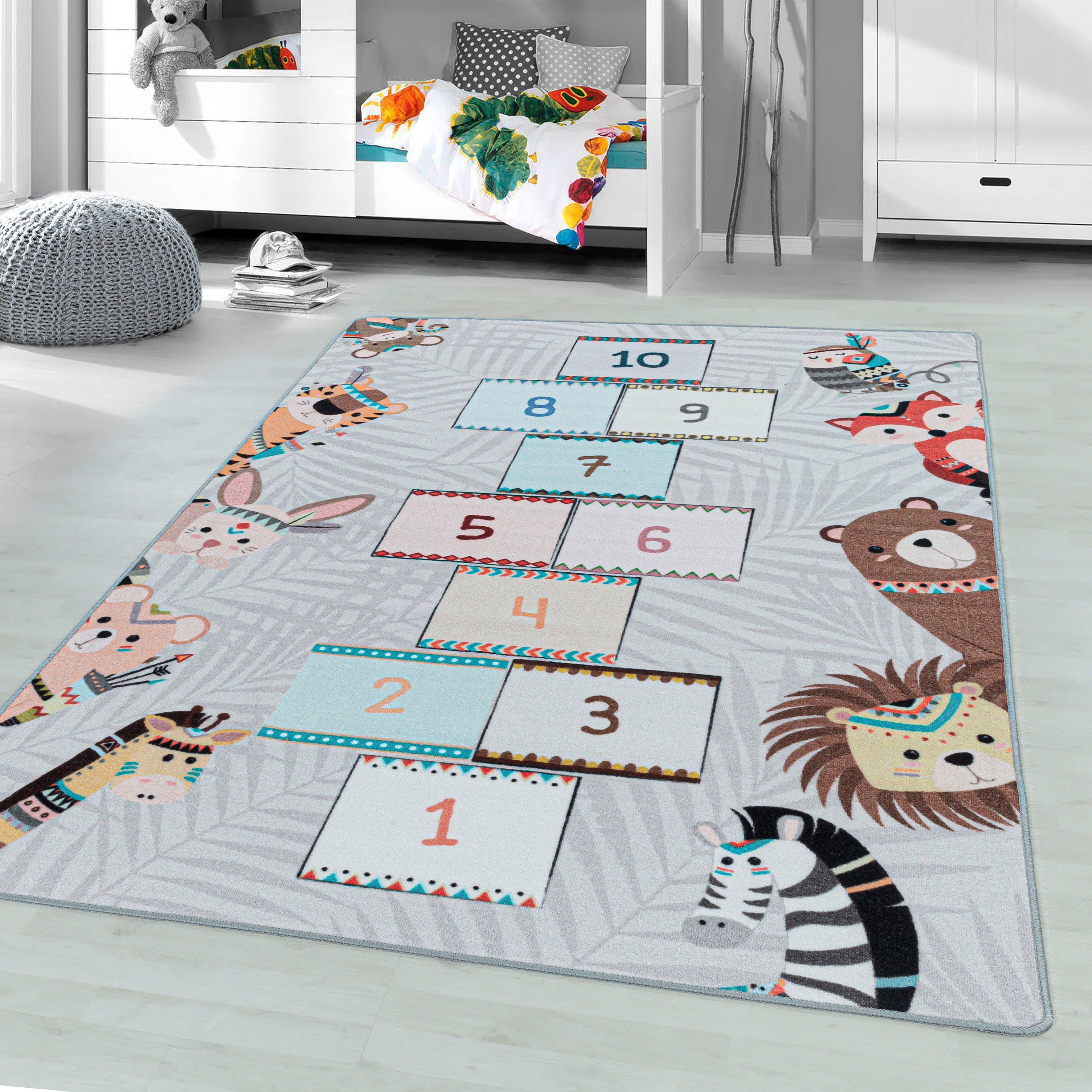 Ayyildiz Teppiche Kinderteppich PLAY 2903 | Grau