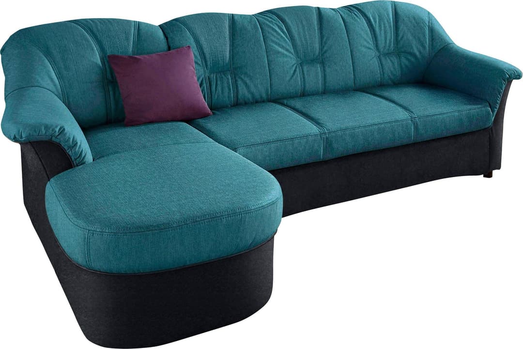 DOMO collection Ecksofa Flores Schlafsofa | Mehrfarbig