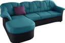 DOMO collection Ecksofa Flores Schlafsofa | Mehrfarbig 2