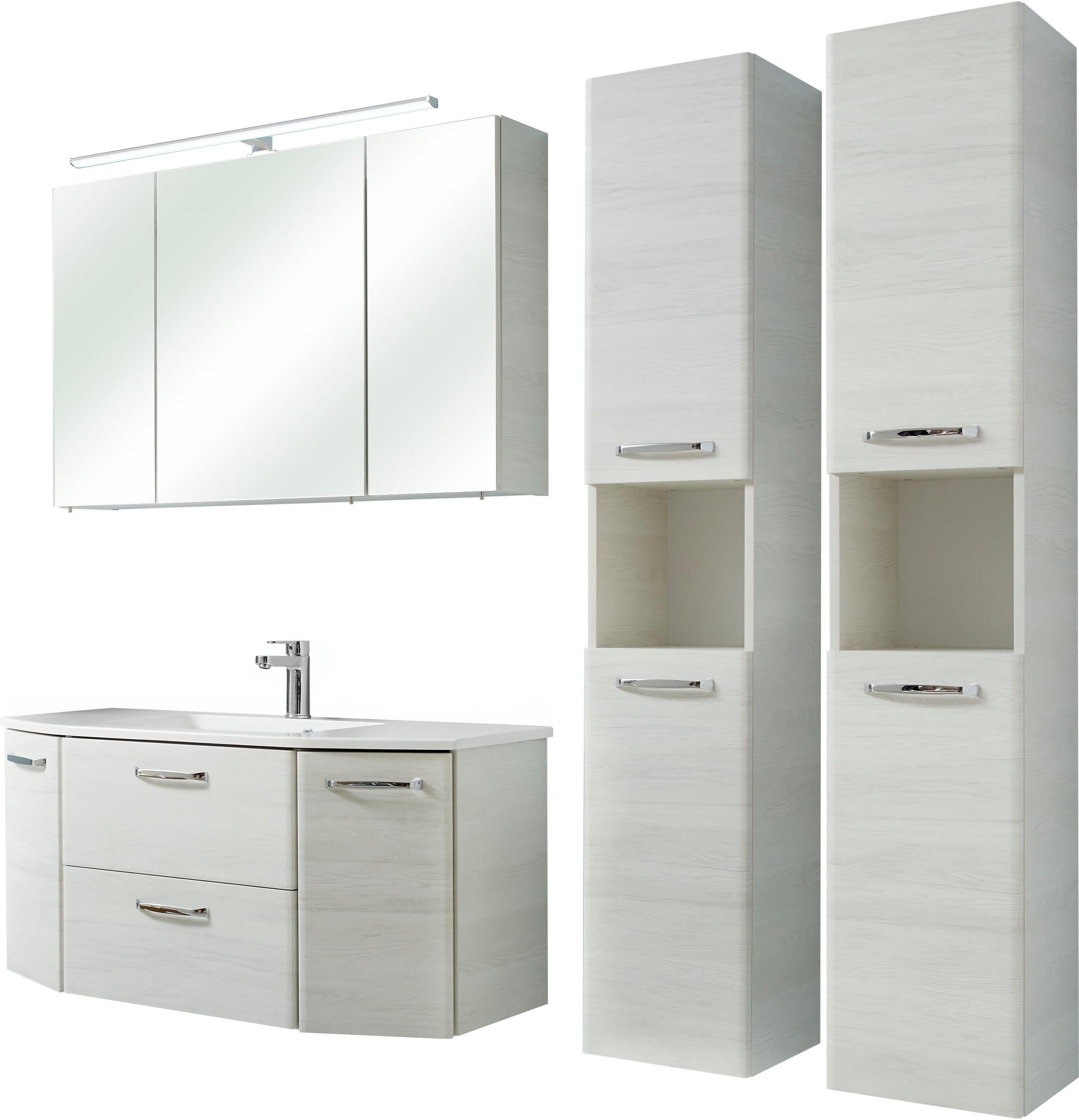 Saphir Badmöbel-Set Quickset 936 | Weiß