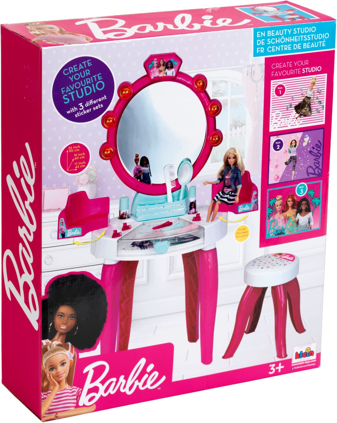 Klein Schminktisch Barbie Schönheitsstudio | Pink