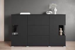 OTTO home Sideboard Kenia | Schwarz