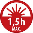 Brennenstuhl Arbeitsleuchte Mini LED Taschenlampe MTL 600 A | Schwarz 4