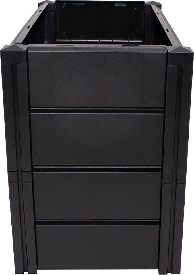 KHW Hochbeet Demeter M - schmal | Schwarz
