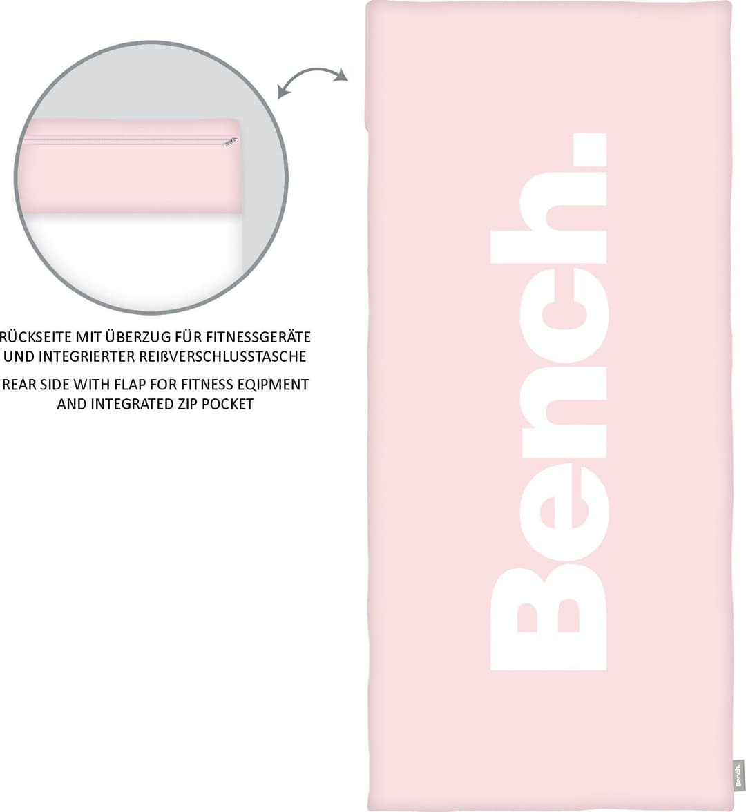 Bench Sporthandtuch | Rosa
