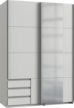 Wimex Schwebetürenschrank Emden | Weiß