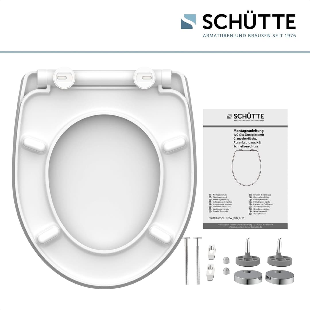 Schütte WC-Sitz Relaxing Frog | Grau