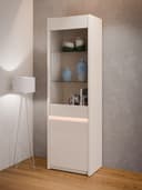 FORTE Oak Squere Vitrine | Beige