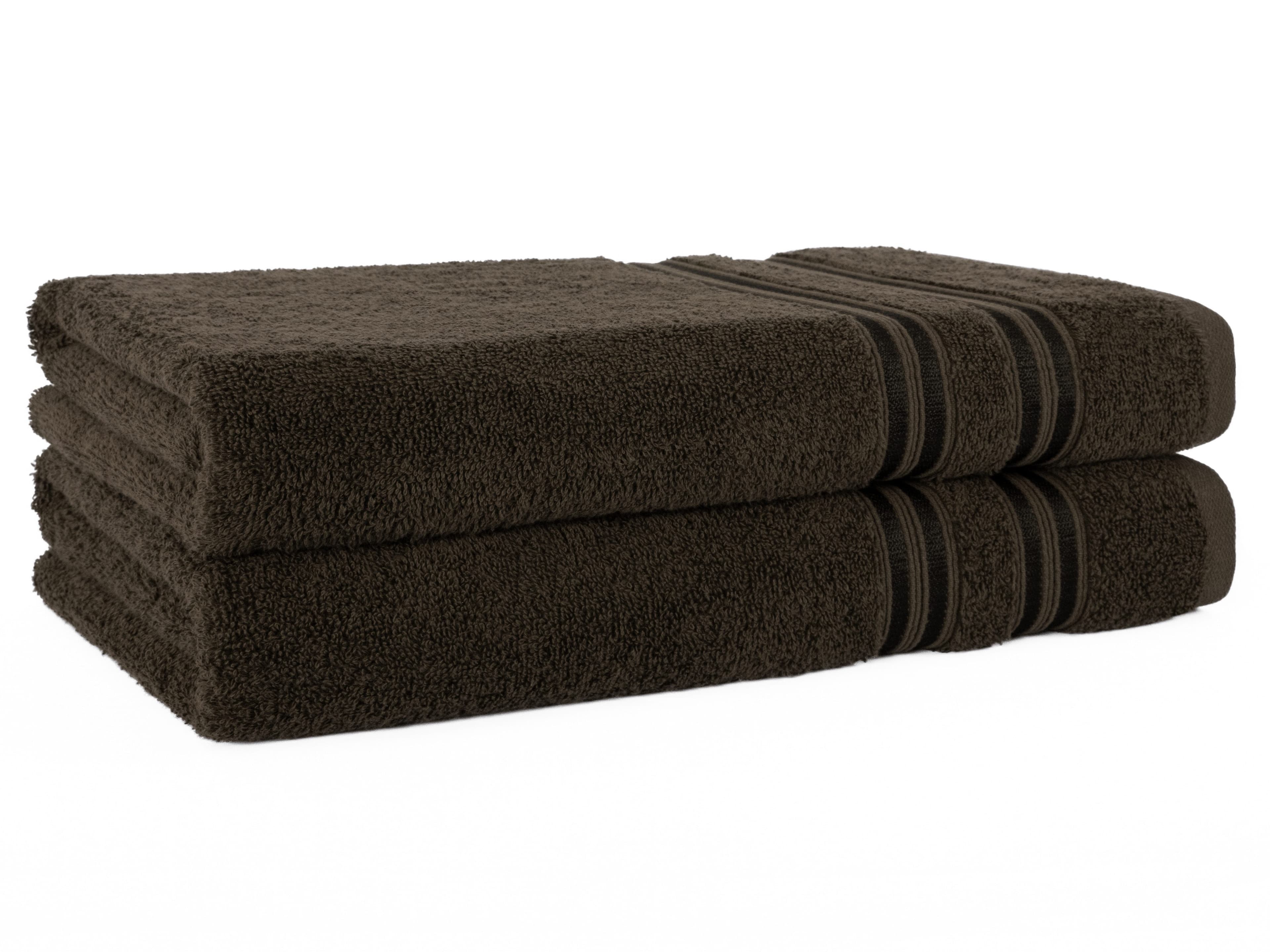 HAMMETEX Duschtuch 2er Set | Braun