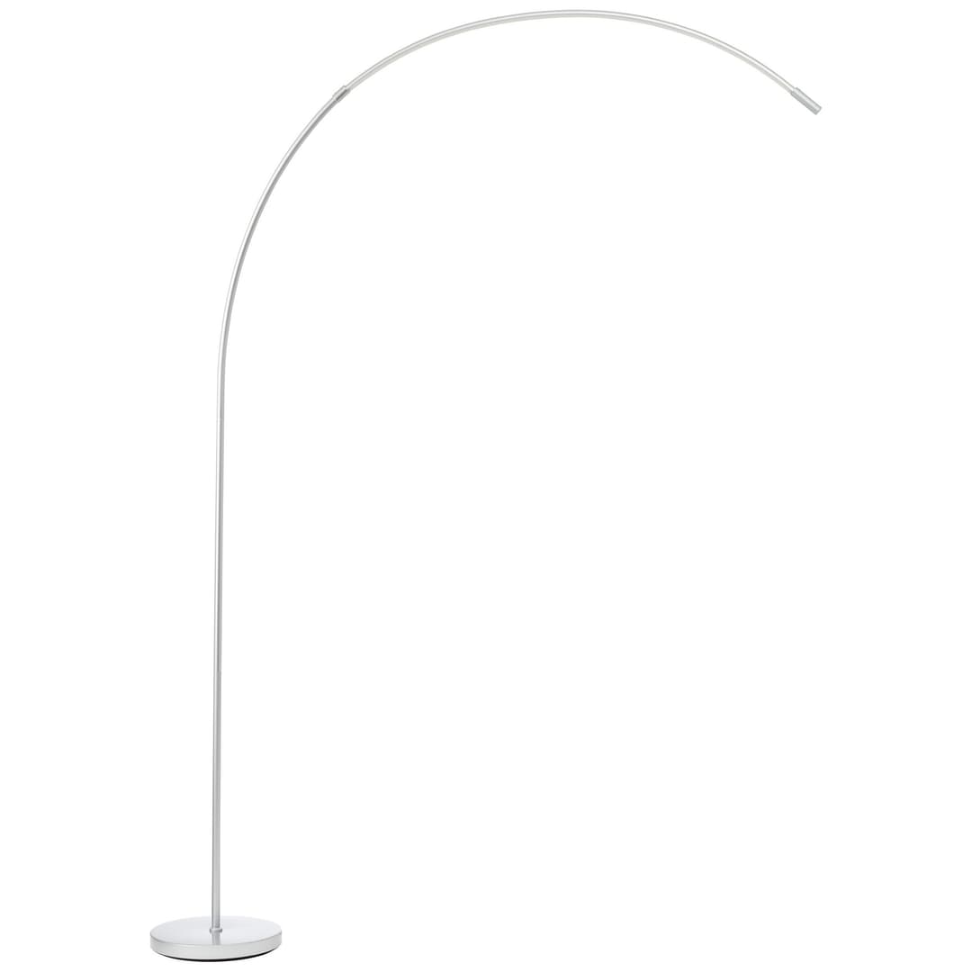 Brilliant LED Stehlampe Bow | Silber