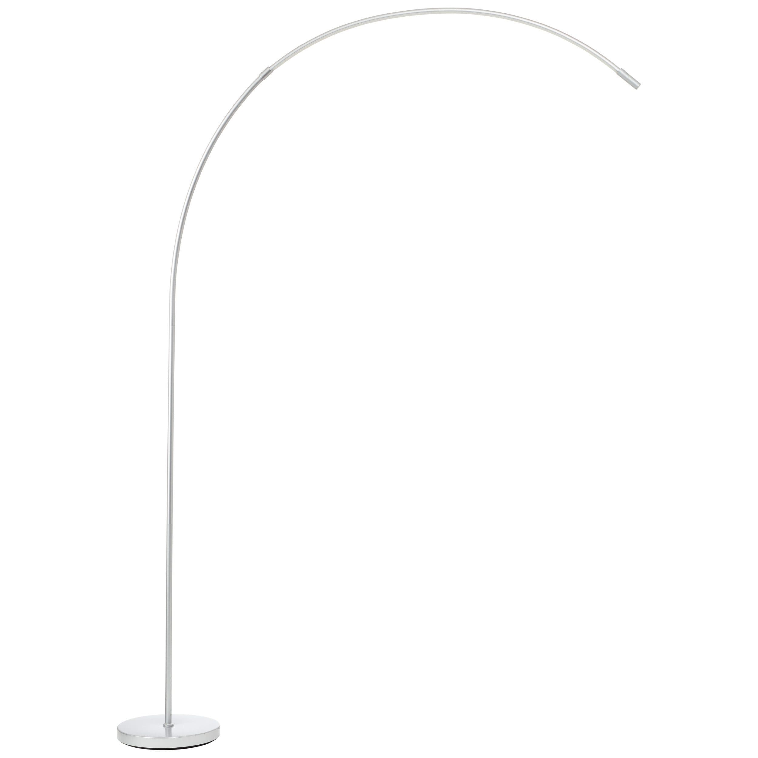 Brilliant LED Stehlampe Bow | Silber
