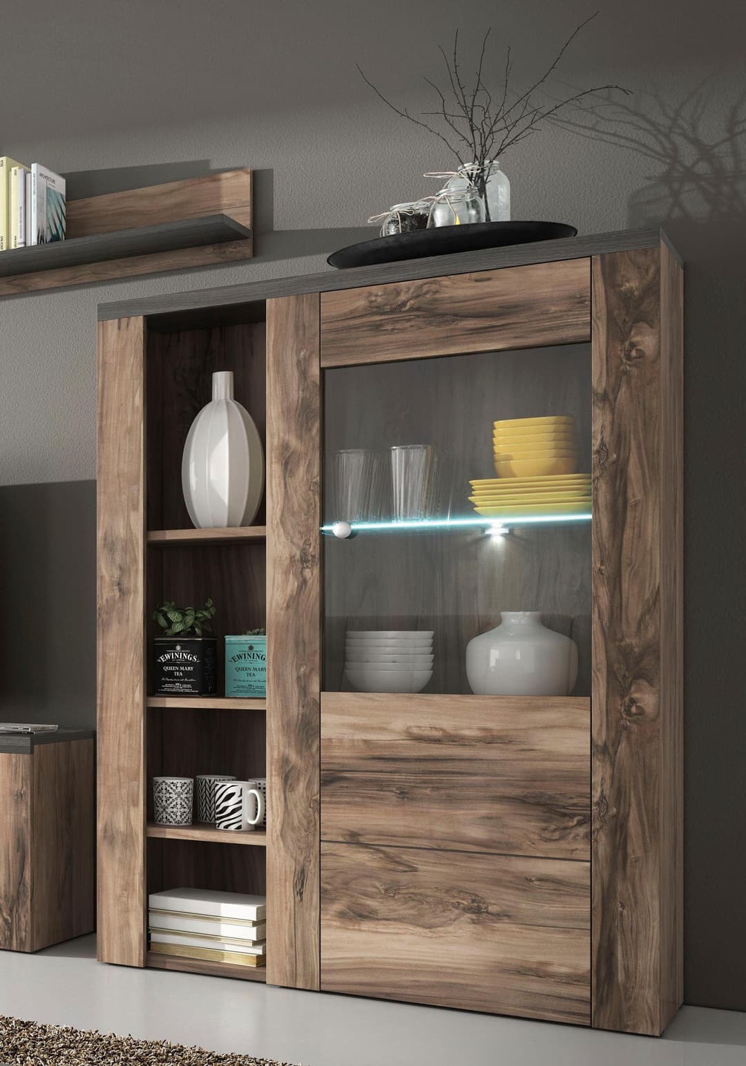 OTTO home Vitrine Larona | Holztöne