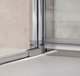 welltime Eckdusche Florenz 2.1 | Silber