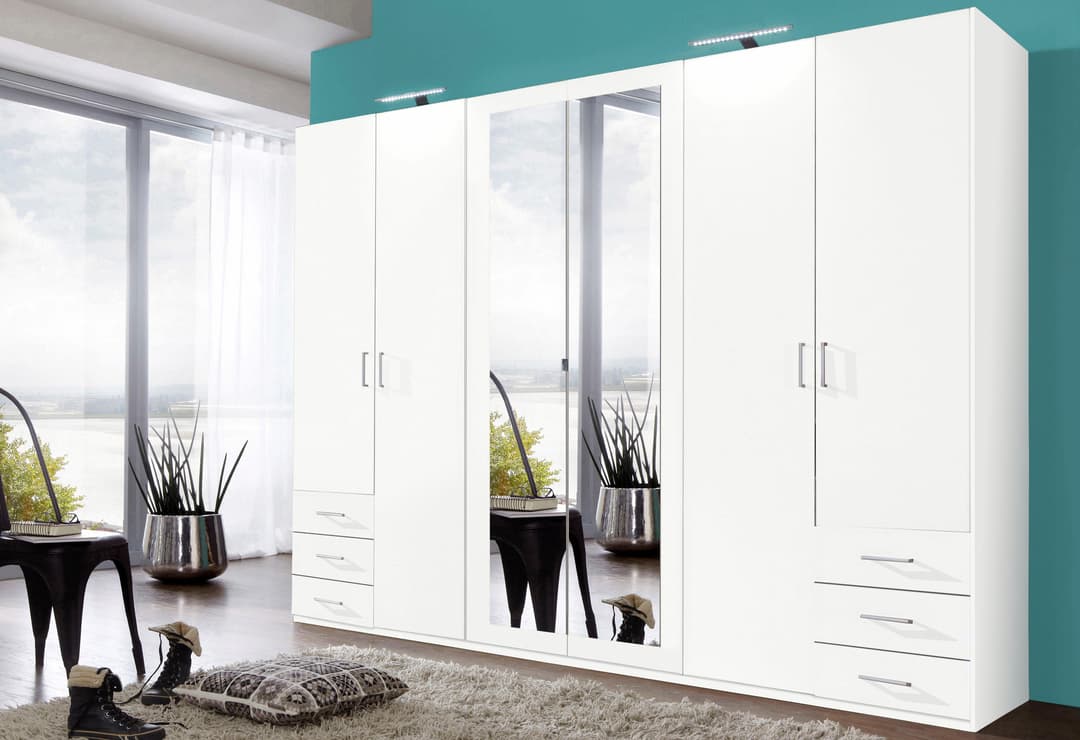 Wimex Kleiderschrank Fügen | Weiß