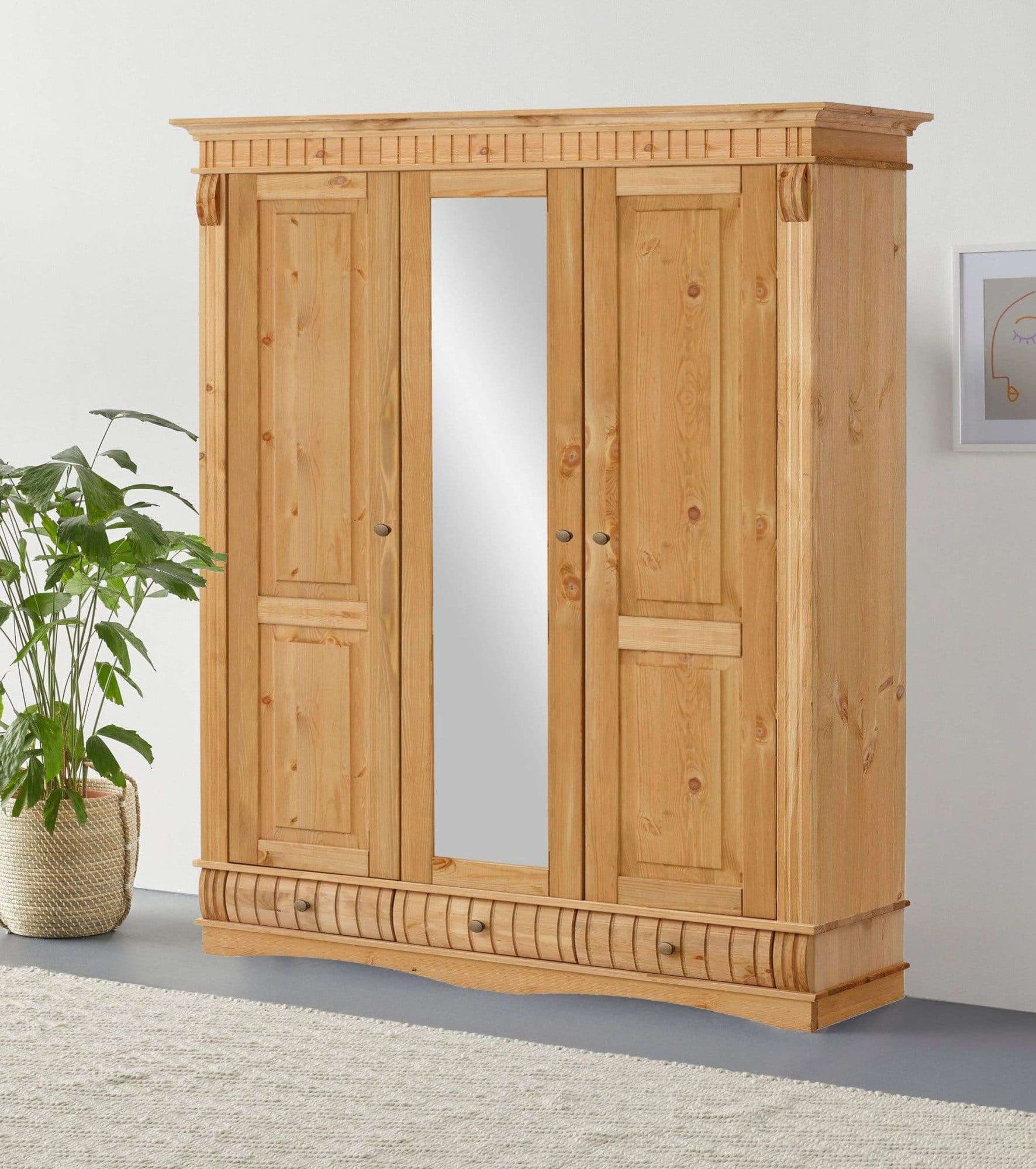 OTTO home Kleiderschrank Teresa | Holztöne