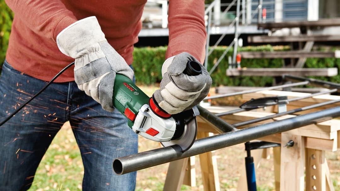 Bosch Home & Garden Winkelschleifer PWS 850-125 | Grün