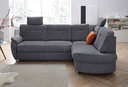 sit&more Ecksofa Sonoma L-Form | Grau