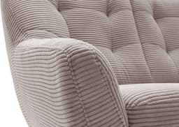 exxpo - sofa fashion 3-Sitzer Scandi | Braun