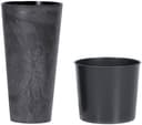 Prosperplast Pflanzkübel Tubus Slim Effect | Schwarz