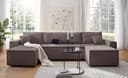 OTTO home Wohnlandschaft CASSI L-Form | Braun 2