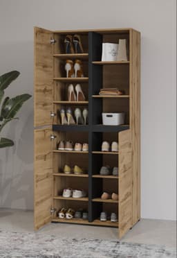 OTTO home Schuhschrank Cross | Holztöne