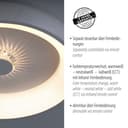 JUST LIGHT Deckenleuchte VERTIGO | Weiß 3