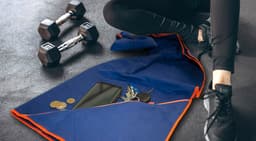 Dyckhoff Sporthandtuch Mikrofaser | Orange