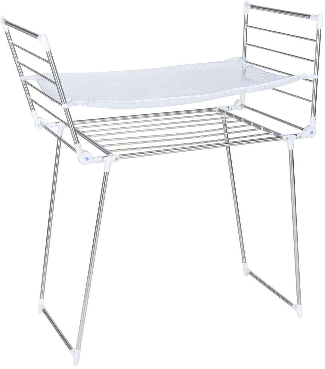 WENKO Wäscheständer Profi Plus | Silber