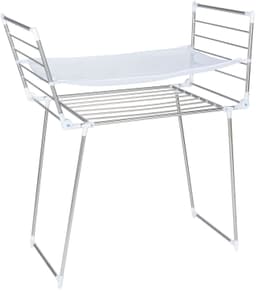 WENKO Wäscheständer Profi Plus | Silber