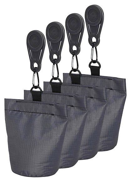 Aerocovers Sandsäcke für Schutzhülle | Schwarz