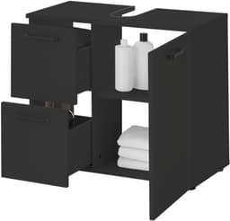 BASIC by Balculina Waschbeckenunterschrank Vanice | Schwarz