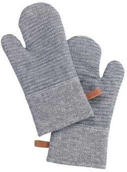 WENKO Topfhandschuhe Ada Stripes | Grau