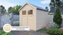 KONIFERA Gartenhaus Sylt 3 | Holztöne