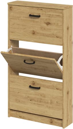 FMD Schuhschrank Step 3 | Holztöne