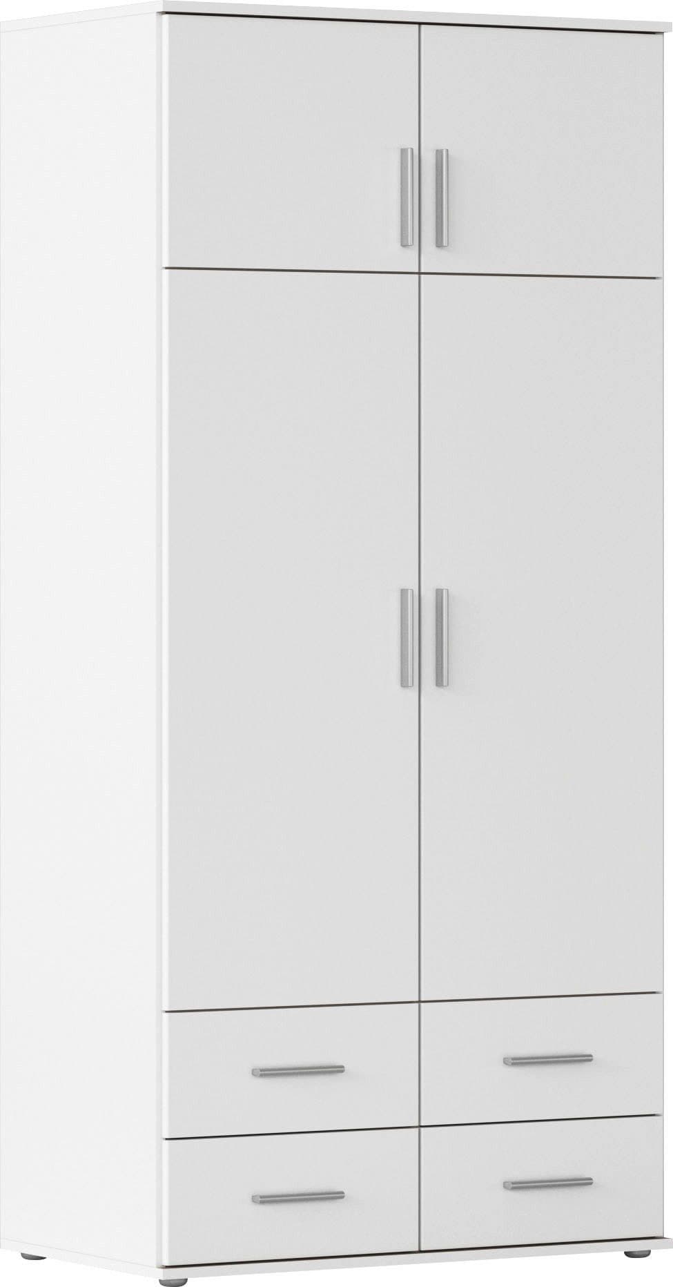 rauch Kleiderschrank KEMI | Weiß