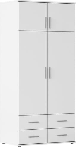 rauch Kleiderschrank KEMI | Weiß