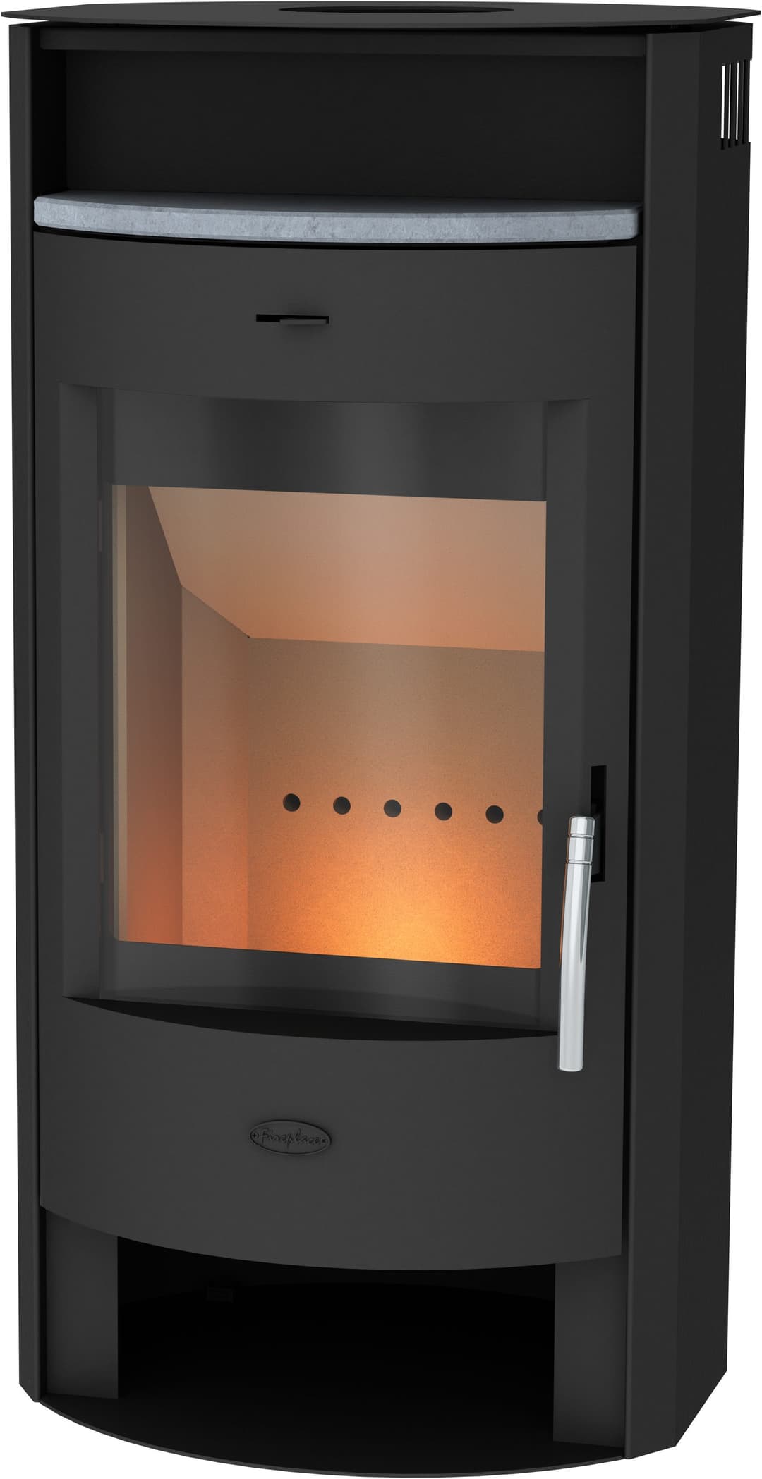 Fireplace Kaminofen MAIA Stahl | Schwarz