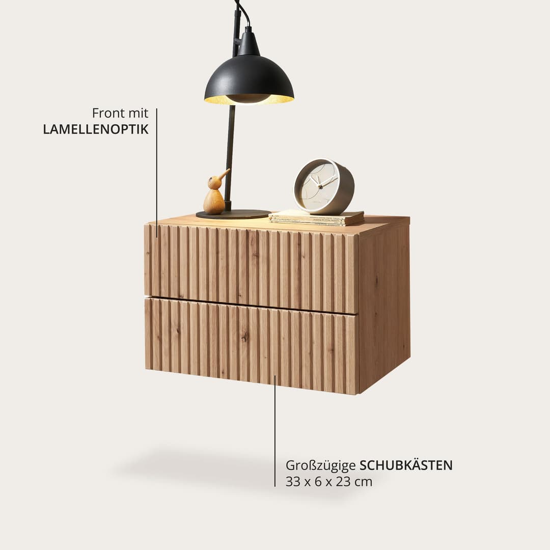 Schlafkontor Nachtkommode Taboni | Holztöne