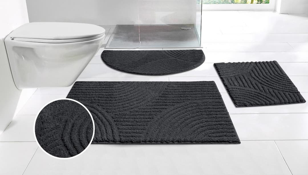 OTTO home Badematte Ognon | Grau