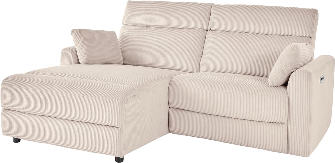 OTTO home Ecksofa JENNA L-Form | Beige
